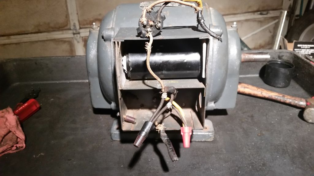 1.5 hp Peerless motor hums on startup Electric motors & generators